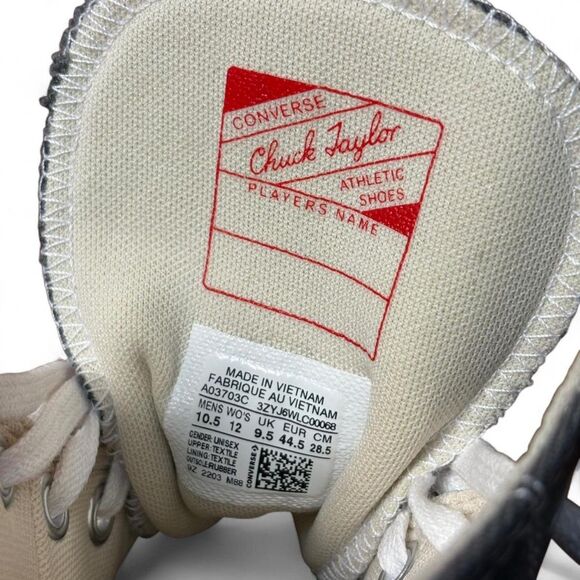 NIB Converse Run Star Hike Hi Iron Gray Platform Sz 10.5M/12W Chunky Gum Sole - Picture 11 of 13